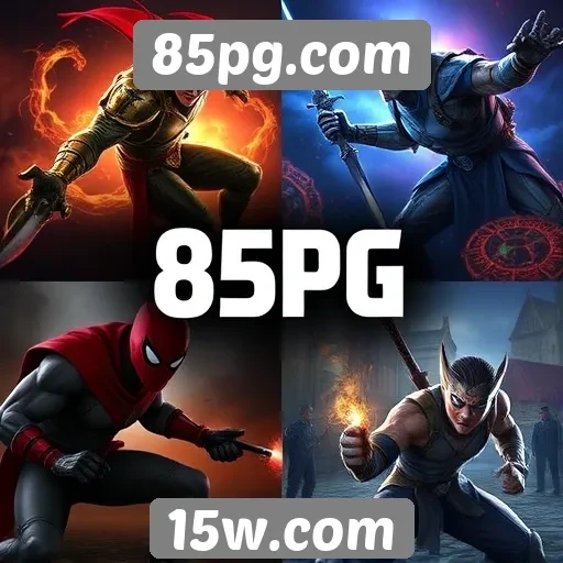 Análise da oferta de jogos em 85pg.com