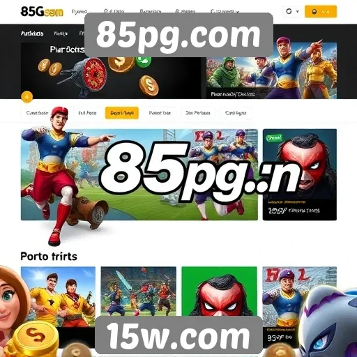 Impacto de 85pg.com na indústria de jogos online