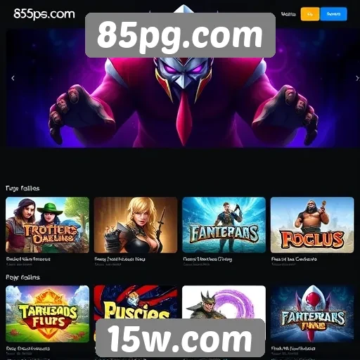 85pg.com oferece diversidade em jogos online