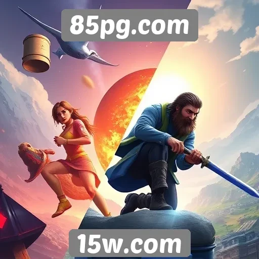 Comparação de jogos populares no 85pg.com